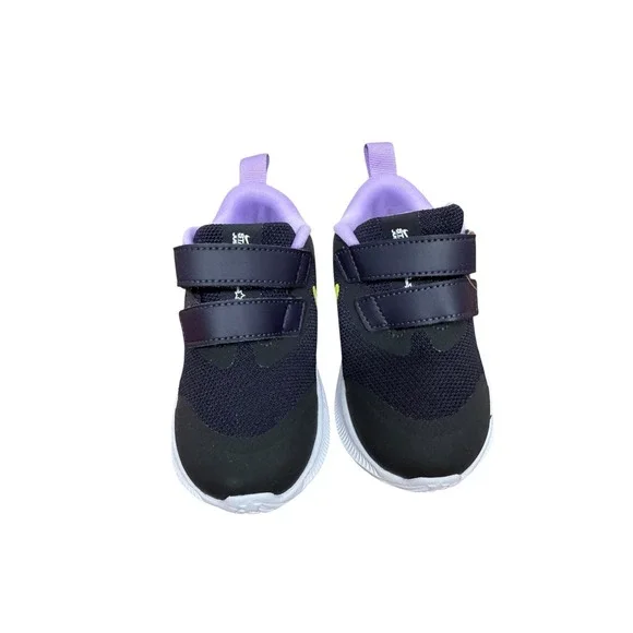 Nike‎ Star Runner Size 6C Black Lilac Sneakers NEW Girls shoes Da2778-500
