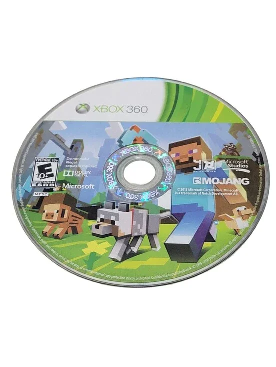 Minecraft (Microsoft Xbox 360 Edition, 2013) Disc Only Tested ..