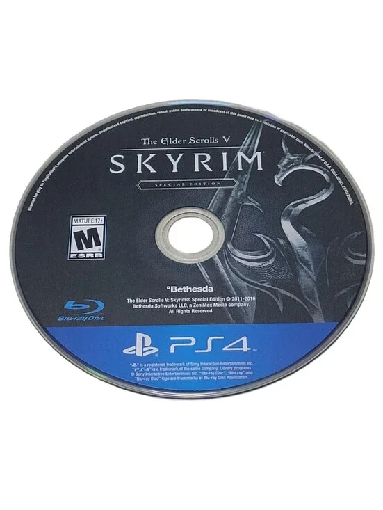 Elder Scrolls V: Skyrim [Special Edition] (Sony PlayStation 4, 2016) DISC ONLY