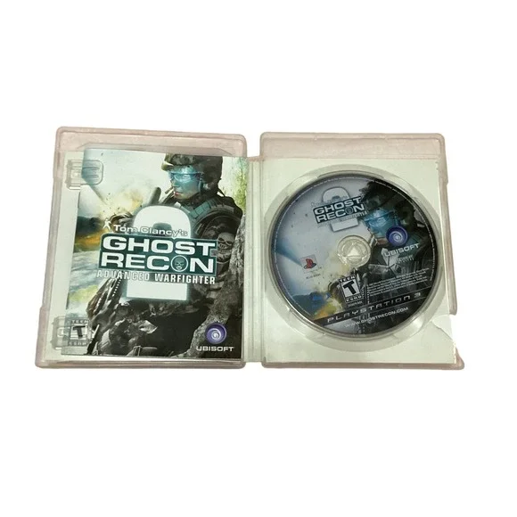 Tom Clancy's Ghost Recon Advanced Warfighter 2 Sony PlayStation 3 PS3 BLUS-30034