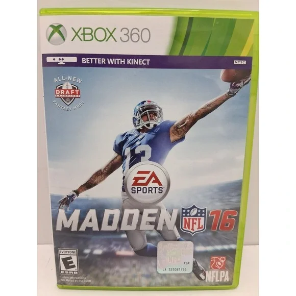 Madden NFL 16 (Microsoft Xbox 360, 2015)