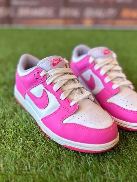 💖 Nike Dunk Low Pink/White | Kids’ Sneakers | Authentic | Excellent Condition