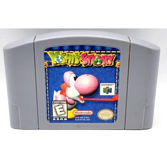 Yoshi's Story N64 (Nintendo 64, 1998) Cart Only‎ Authentic