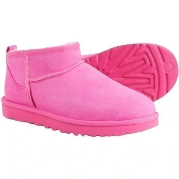 UGG® Australia Carnation Classic Ultra Mini Suede Boots