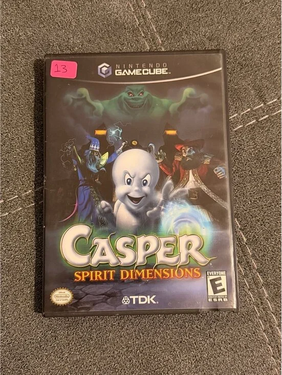 Casper Spirit Dimensions for Nintendo GameCube