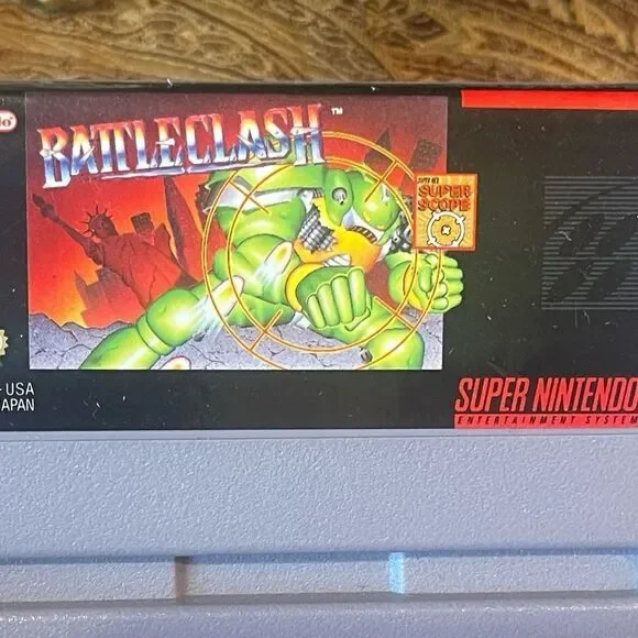 Battle clash Supernintendo Superscope game!