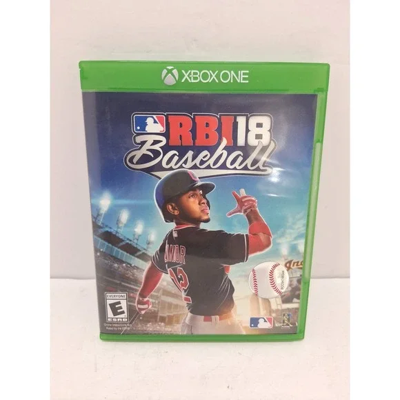 RBI Baseball 18 Xbox One MLB Sports Video Game Disc Original Case 2018