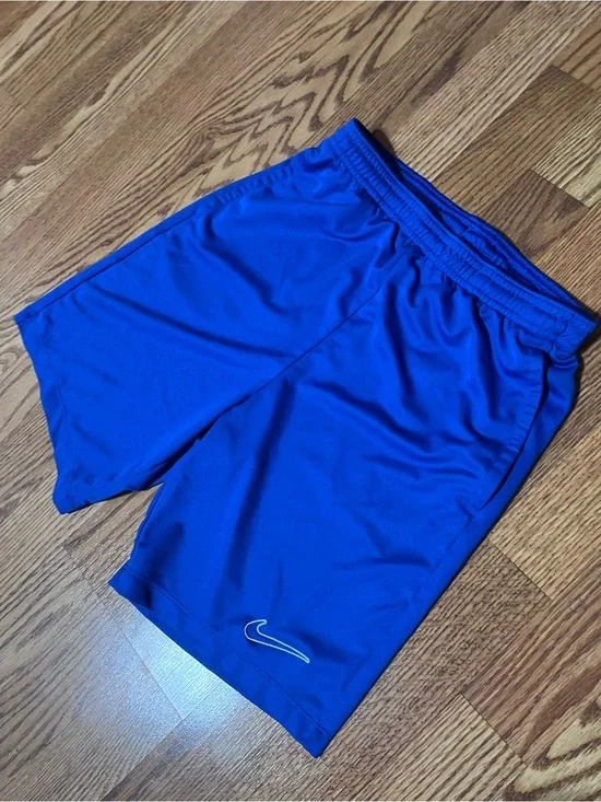Boys Nike Dri-FIT Royal Blue Athletic Shorts