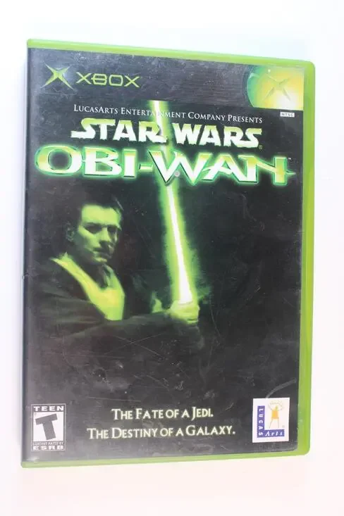 Star Wars Obi Wan (Microsoft Xbox, 2001) CIB Complete With Manual Tested