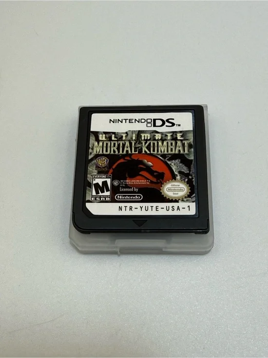 Nintendo DS Mortal Kombat Game Card