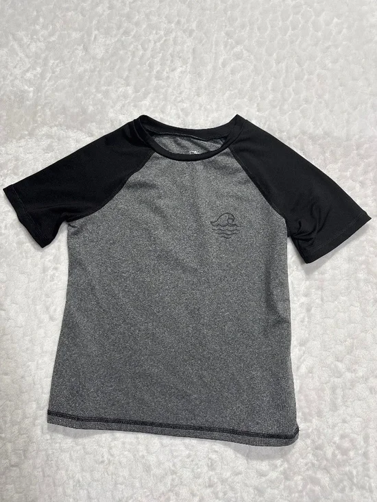 Art class rashguard top girls size L (10-12) short sleeve swim shirt