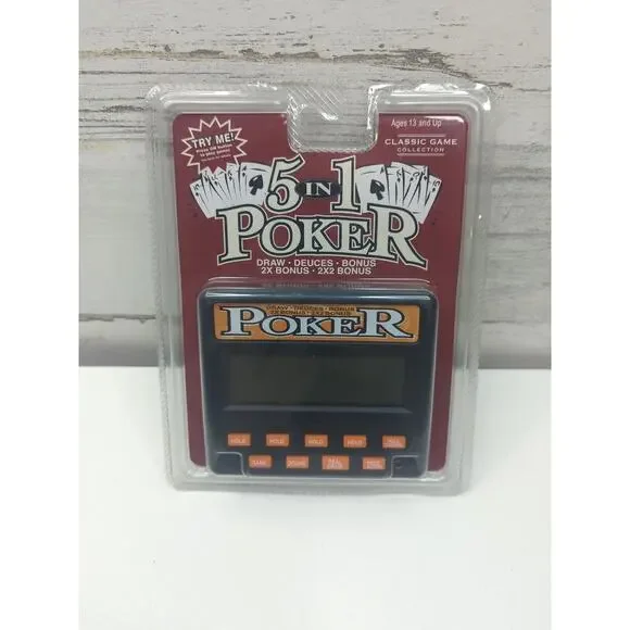 2011 Handheld 5 N 1 Poker LCD Digital 