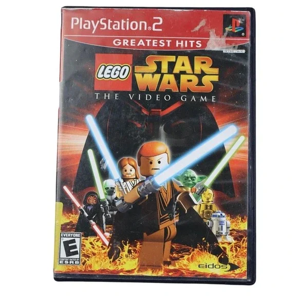 LEGO‎ Star Wars The Video Game Sony PlayStation 2 PS2 Greatest Hits Complete