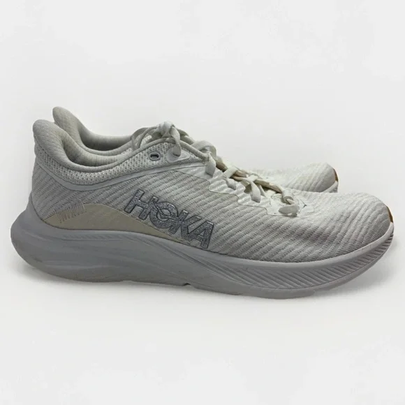 Hoka One One Women’s Solimar 1123075 White Running Shoes Sneakers Size 9.5B Run