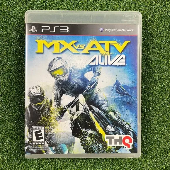 MX vs. ATV Alive (Sony PlayStation 3, 2011) PS3 Complete CIB Tested