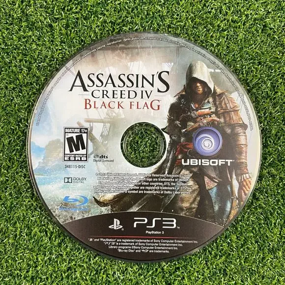 Assassin's Creed IV: Black Flag (Sony PlayStation 3, 2013) - Disc Only
