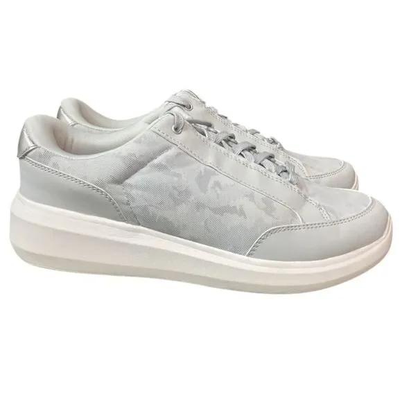 Ryka Women's‎ Astrid Lace-Up Athletic Sneakers Shoes 8.5W Gray Active Walking