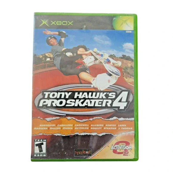 Xbox - Tony Hawk‎ Pro Skater 4 Game