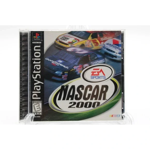 EA Sports NASCAR 2000 Sony PlayStation 1 CIB Complete With Manual + Reg PS1 PSX‎