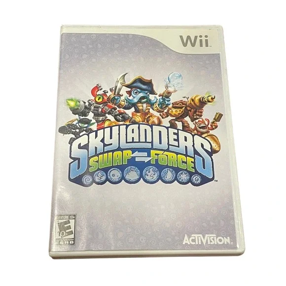 Skylanders Swap Force Nintendo Wii Game Disc Activision Not For Resale E10+