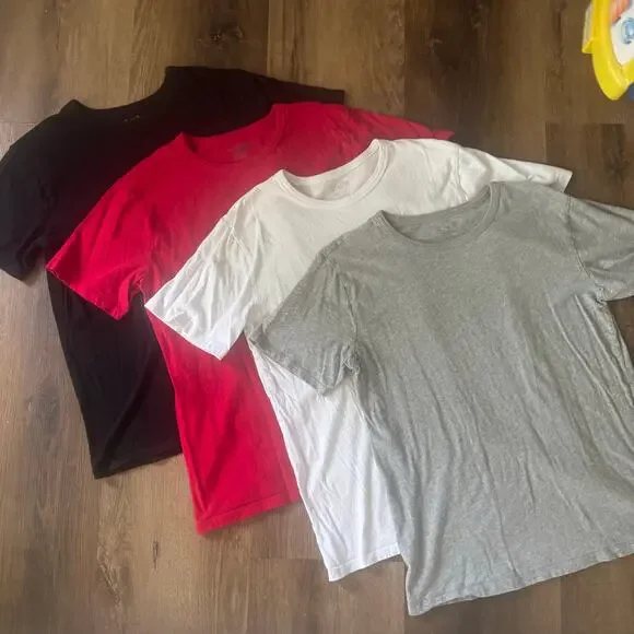 The Children's Place Solid Tees, Bundle of 4