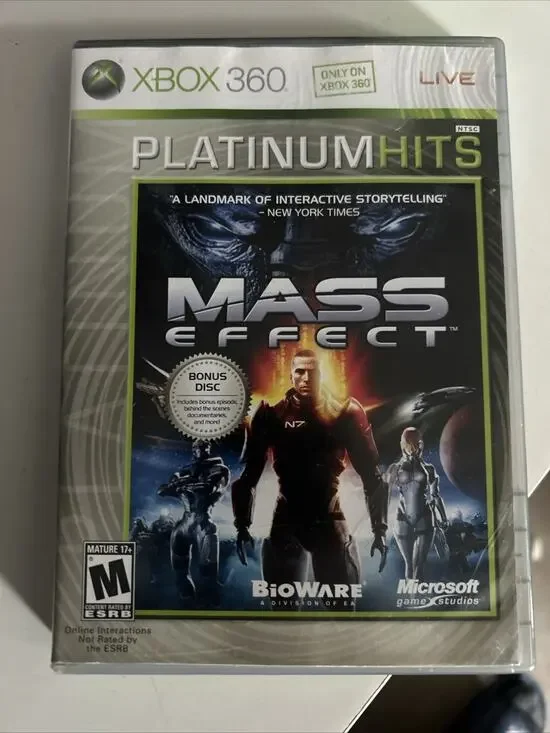 Mass Effect -- Platinum Hits (Microsoft Xbox 360, 2009)