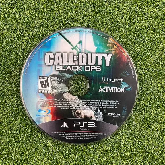 Call of Duty: Black Ops (PlayStation 3, 2010) Disc Only