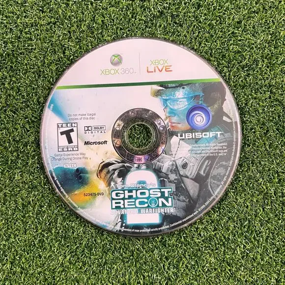 Tom Clancy's Ghost Recon Advanced Warfighter 2 (Microsoft Xbox 360) Disc Only