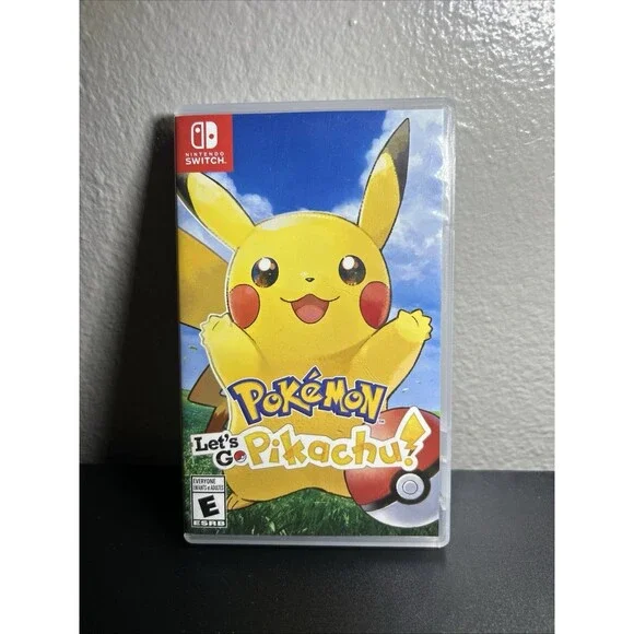 Nintendo Switch Pokémon: Let’s Go, Pikachu! Cartridge Case/Box Only