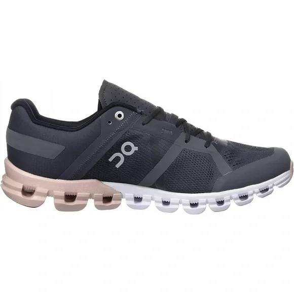 On Running On Cloud Cloudflow Active Running Sneakers in Rock Grey Rose Size 9.