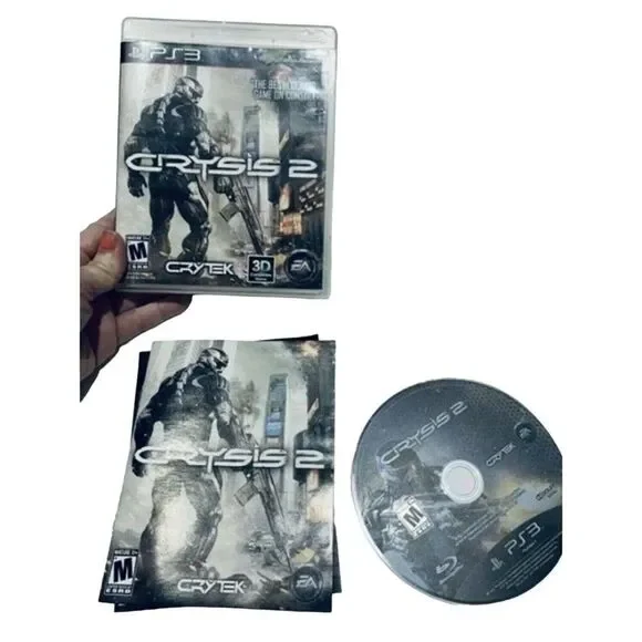 BCD Game Crysis 2 ps3 PlayStation 3‎ Video Action Mature Complete