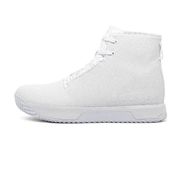 NOBULL‎ Outwork Edge High Top Training Shoes White Womens 7 Mens 5.5
