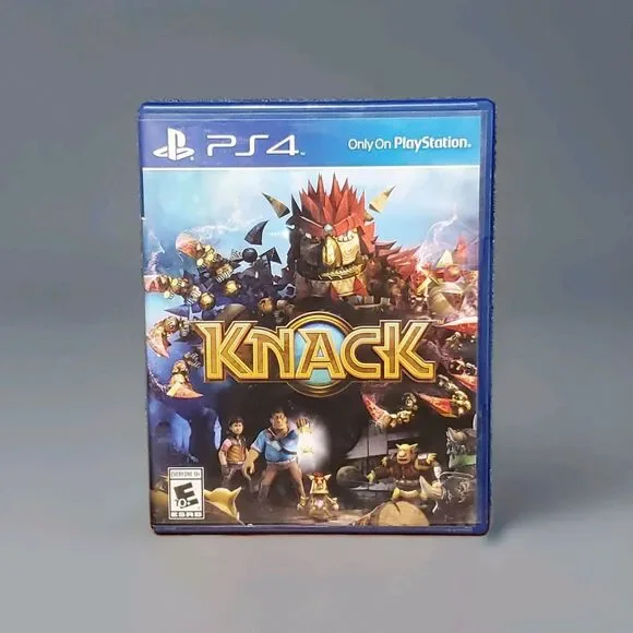 Knack (Sony PlayStation 4, 2013) Working PS4 Adventure Fantasy Video Game