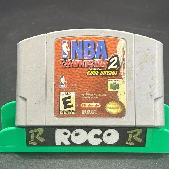 NBA Courtside 2 Featuring Kobe Bryant N64 (Nintendo 64, 1999) Cartridge Only