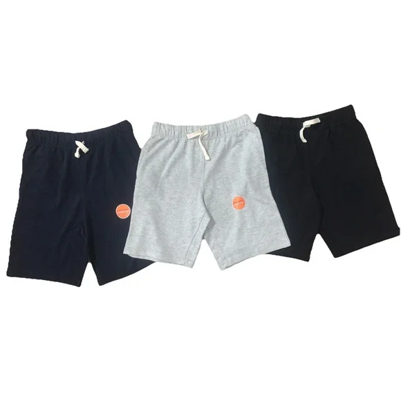 The Childrens Place Boys‎ Pull On Terry Shorts 10/12 Large Lot Of 3 Drawstring