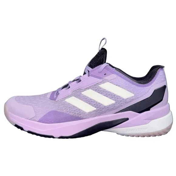 Adidas Crazyflight 6 Womens Size 12.5 Volleyball Sneakers Shoes Purple HP7027