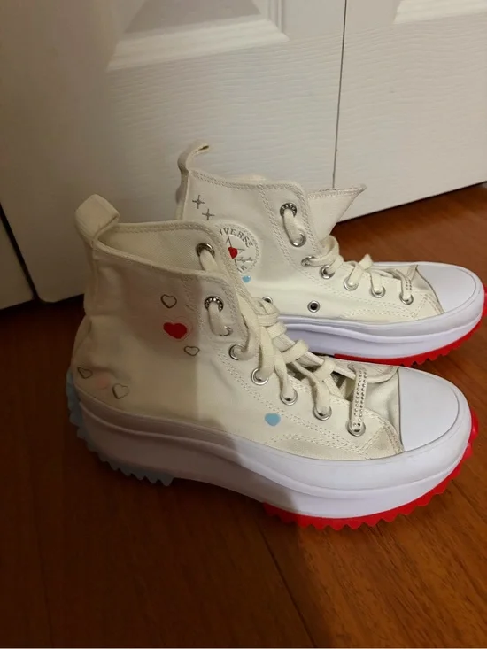 Converse Run Star Hike Platform in the Y2K colorway