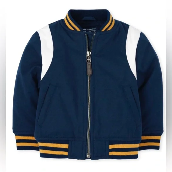 The Children’s Place Boys Varsity Jacket/ Coat size 18-24 Months