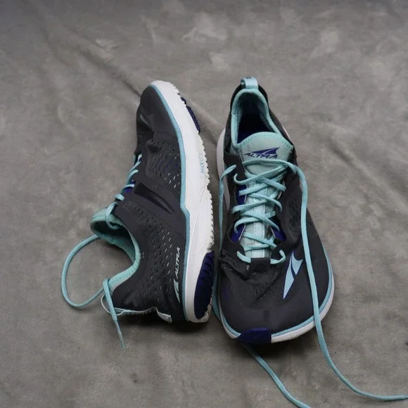 Altra Womens 9 Kayenta‎ Running Shoes Blue Lightweight Zero Drop Cushioned Jog