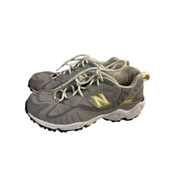 New Balance All Terrain Gray and Yellow Women's 485 Size 7 M