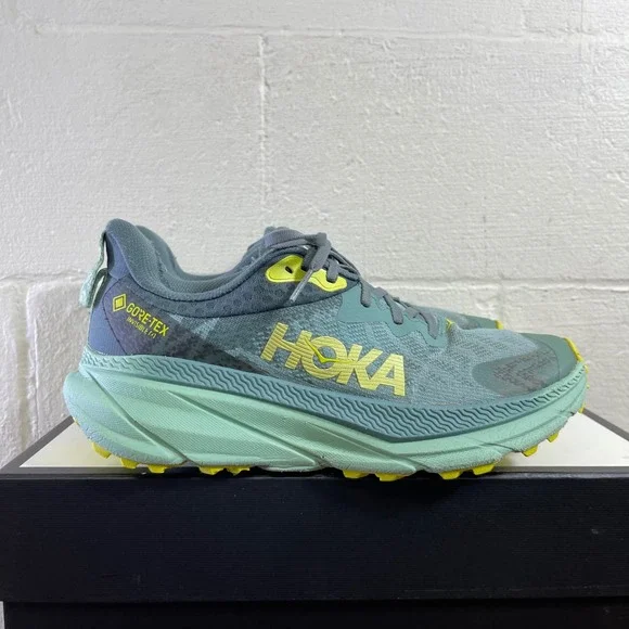 Hoka One One Challenger ATR 7 GTX 1134502-TBGRN Green Running Shoes‎ Womens 9.5B