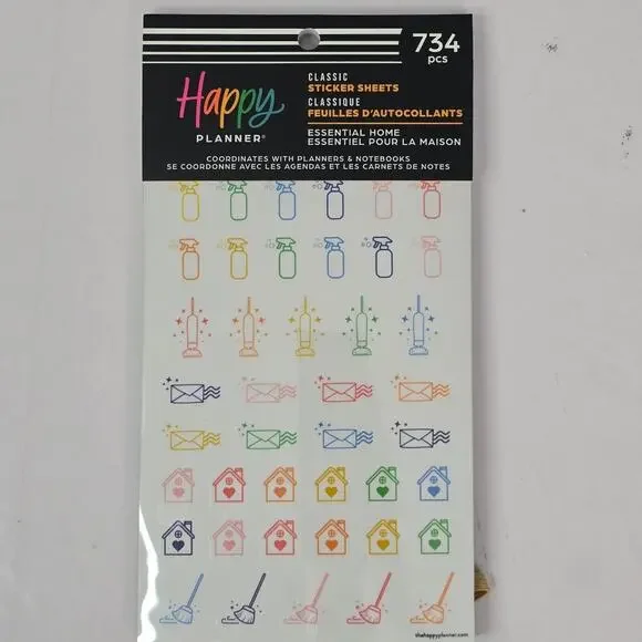 734 Happy Planner Stickers