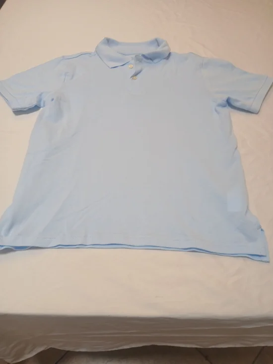 The Children's Place Light Blue Polo Shirt - Short Sleeve Kids