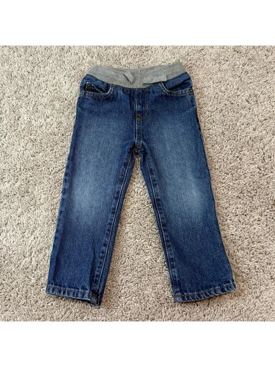 The Children's Place Toddler Boys' Blue Denim Jeans Size 2T