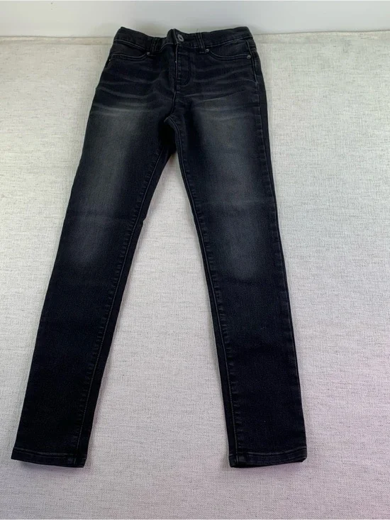 The Children Place legging jeans in faded black skinny jeans adjustable waist