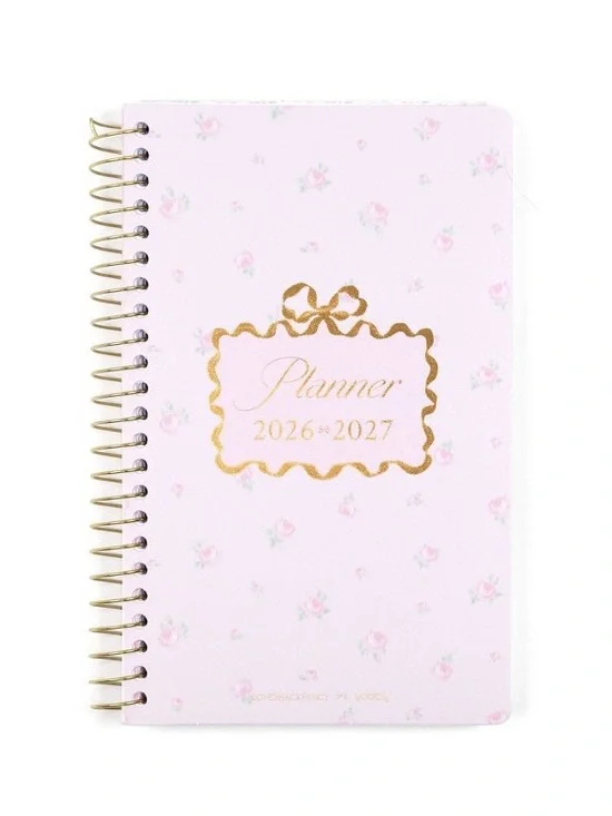 IN-HAND | LoveShackFancy x Target Yoobi Ballet Bloom Monthly & Weekly Planner