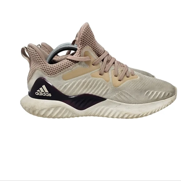 Adidas‎ Women's Alphabounce Beyond DB0206 Beige Running Shoes Sneakers Size 9.5.