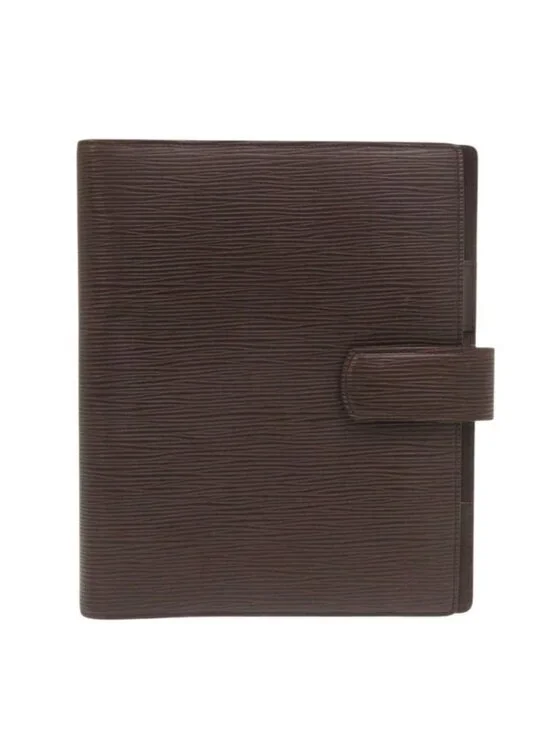 Louis Vuitton Agenda GM Epi Brown Notebook Cover