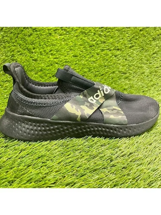 Adidas Puremotion Adapt Womens Size 9.5 Black Athletic Running Shoes Sneakers