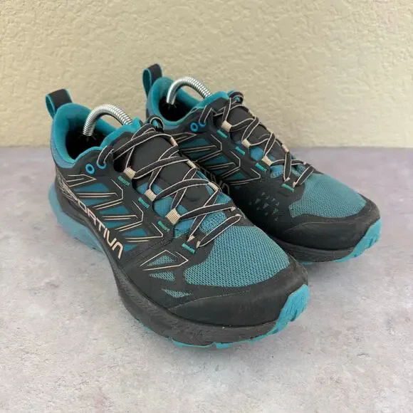 La Sportiva Jackal Womens Trail Running Shoes Blue Gray Size 7.5